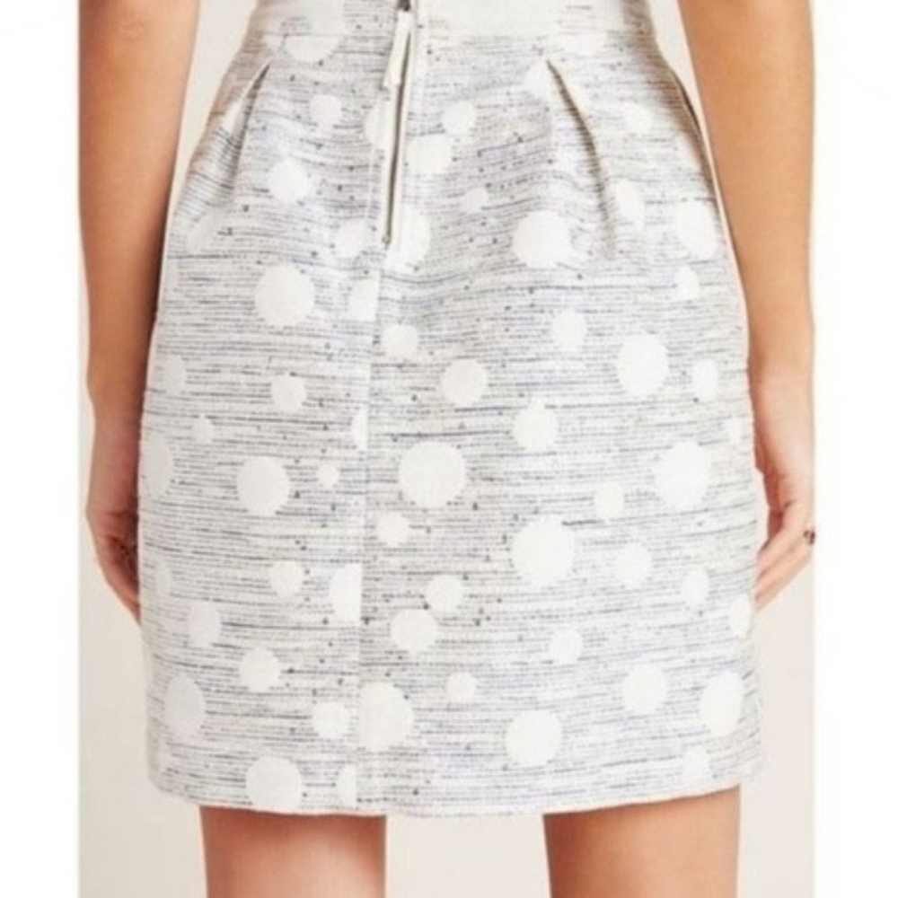 Metallic Polka Dot Jacquard Skirt, Maeve by Anthropologie - Picture 3 of 11